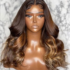 Virgin hair lace wig